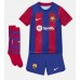 Barcelona Andreas Christensen #15 Domáci Detský futbalový dres 2023-24 Krátky Rukáv (+ trenírky)